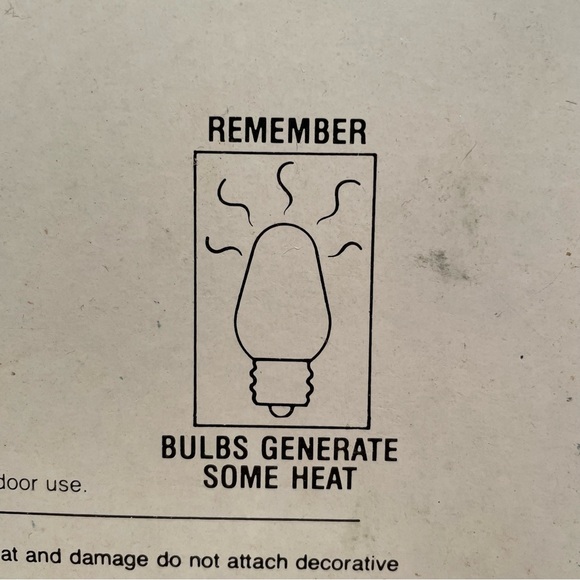 Vintage Hofert’s 25 Outdoor Christmas Light Set (Blue) - Picture 6 of 12